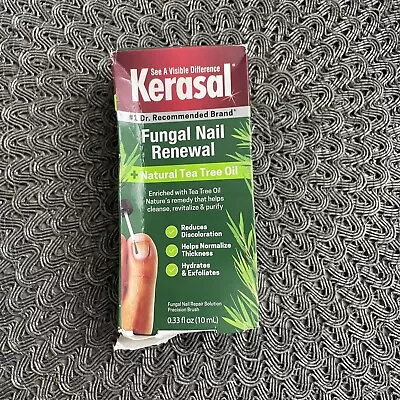 KERASAL NAIL RENEWAL PLUS TEA TREE OIL - 10mL  Damaged Box • $13