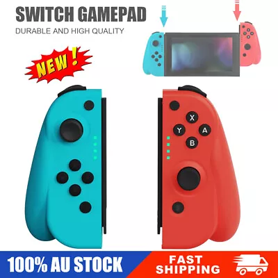 For Nintendo Switch Joy Con Controller Neon Wireless Gamepad Joy-Pad Controller • $25.97