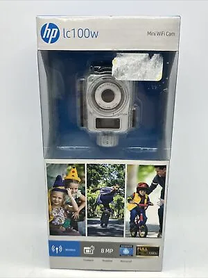 HP LC100W Full HD 1080p 4k Time Lapse Mini WiFi Water Resistant Camera • $44.09