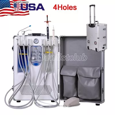 Dental Turbine Delivery Unit Dental Treatment Machine Air Compressor Suction 4H • $1055.12