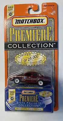 Matchbox MINNESOTA STATE PATROL Premiere State Patrol 1/64 • $9.99