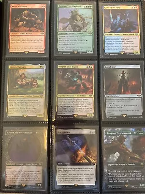 MTG Magic The Gathering LOTR Rare 22 Card Bundle  • £25