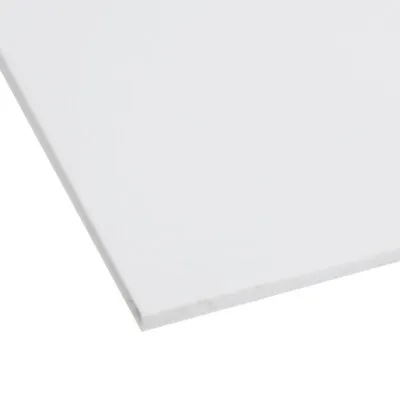 $66.50 • Buy ABS White Plastic Sheet 1/8”- .125  You Pick The Size Vacuum Forming 