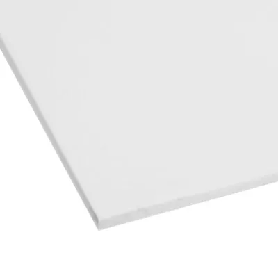 $66.50 • Buy ABS White Plastic Sheet 1/8”- .125  You Pick The Size Vacuum Forming 