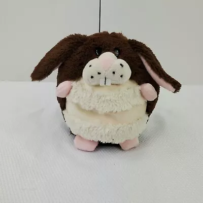  MushaBelly Chatter Bunny Plush Toy Brown Working Rare • $15.85