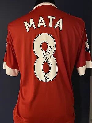 Signed Juan Mata Man Utd Shirt With Proof • £200