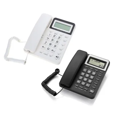 TSD813 Fixed Telephone Stylish Home And Office Telephone Landline With Caller ID • £22.30