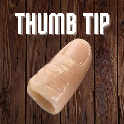 £2.95 • Buy 1 X Thumb Tip. Magic Fake Thumb Magicians Hard Plastic