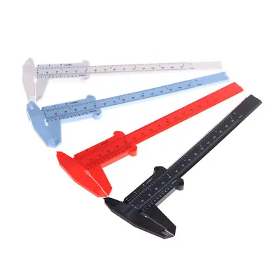 0-150mm Double Rule Scale Plastic Vernier Caliper Measuring Student Tool Ru F-qe • $6.59