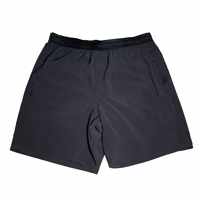 Men’s Ten Thousand The Session Black 7 Inch Lined Athletic Shorts Size Medium • $24.99