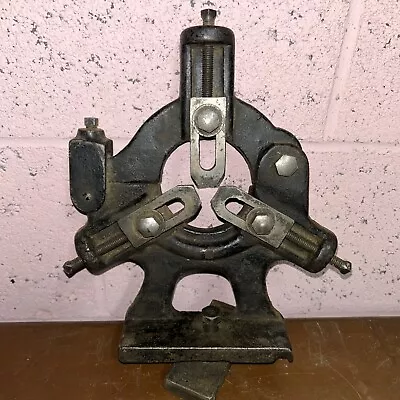 Vintage Metal Lathe Steady Rest Assembly Machinist Tooling • $175