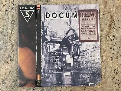 New 1987 Vintage 12  Vinyl Record - R.E.M. - REM No. 5 - Document • $30.95