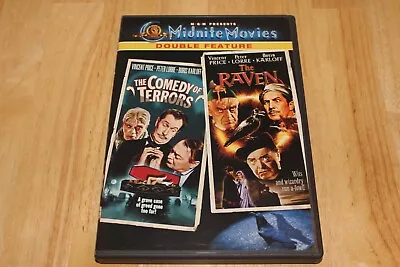 The Comedy Of Terrors/The Raven - Midnite Movies Double Feature (DVD 2003) • $29.99