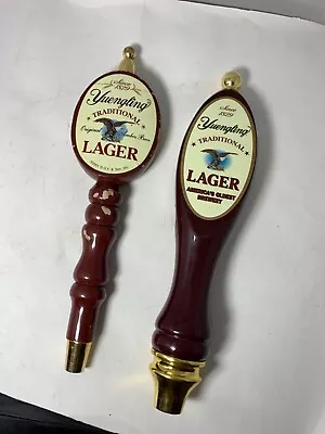 2 Vintage Yuengling Brewing Co Lager Beer Tap Handle Home Bar Pub Mancave • $35