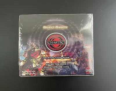 Chaotic TCG Silent Sands First Edition Factory Sealed Booster Box 1st Ed CCG • $200