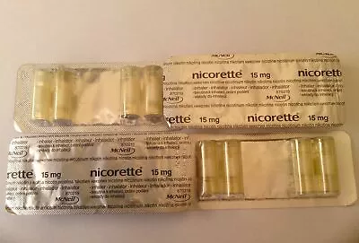£17.50 • Buy NICORETTE 15mg Inhalator Refill Cartridges X 16