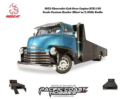 Redcat 1953 Chevrolet Cab Over Engine RTR 1/10 Scale Custom Hauler Blue W/Radio • $549.99