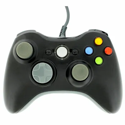 Black USB Wired Gamepad Controller Joypad Joystick For Xbox 360 PC Windows • $16.99