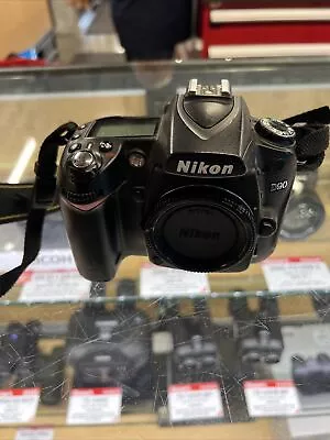 Nikon D90 12.3 MP DSLR Camera Body Only - Black • $50