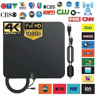 5600 Miles Range TV Antenna Digital HD Antena Indoor HDTV 1080P 4K • $9.99