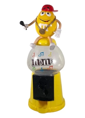 £19.99 • Buy M&M ‘s Candy Dispenser Yellow Rap Gangster Style Working Rare Chocolate Sweet