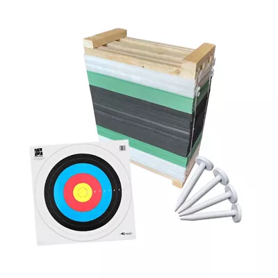 £54.99 • Buy Merlin Archery 60cm Layered Foam Target Bundle - Includes Target Face And 4 Pins