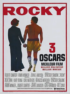 Rocky (1976)  Sylvester Stallone Movie Poster Print 3 • $6.49