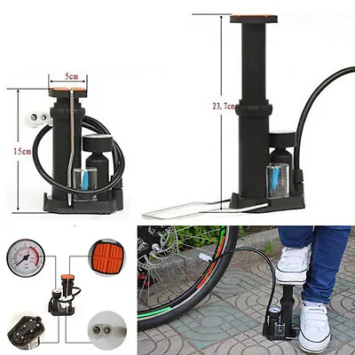 $18.90 • Buy Motorcycle Pedal Cycling Wheel Pump Tyre Tire Inflator Inflating Portable Tool