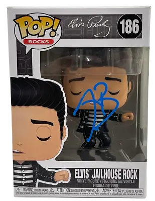 Austin Butler Signed Elvis Jailhouse Rock Funko Figure 186 Autograph Beckett 3 • $500