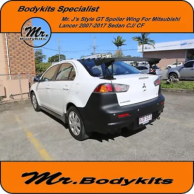 $375 • Buy Mr. J's Racing GT Spoiler Wing For Mitsubishi Lancer Sedan 2007-2017 CJ/CF 