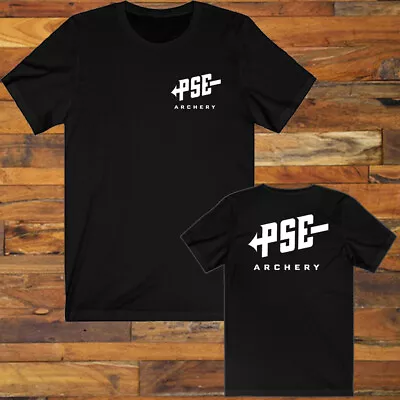 PSE Archery Logo Bows Men's Black T-Shirt S-5XL • $14.29
