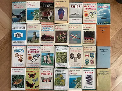 Collection Of 28 Observer's Books • £99
