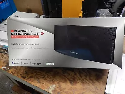 £130 • Buy Monster Streamcast S1 Multi-Room Streaming Speaker System