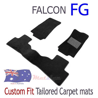 $99 • Buy Fits Ford Falcon FG G6E G6 XR6 Custom Fit Car Floor Mats Black Carpet
