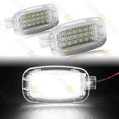 18-led Bright White Courtesy Door Trunk Lights Fit Mercedes W204 W207 W212 W221 • $12.46