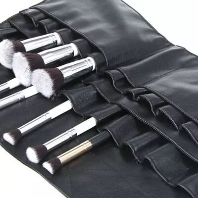 Cosmetic Organizer Makeup Artist Tool Bags Makeup Brush Holder With Waist Belt • £9.43