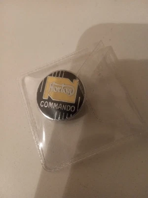 £8 • Buy VINTAGE MOTORCYCLE BIKE PIN BADGE Norton Commando