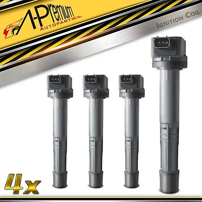 4x Ignition Coils For Honda Accord Euro Accord Odyssey CR-V CRV 2.4L 30520R40007 • $50.69