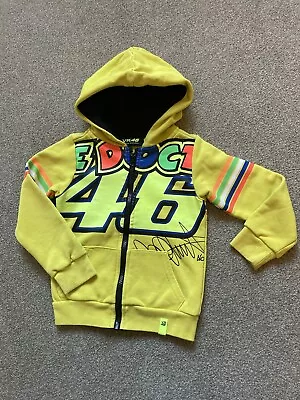 VR46 Valentino Rossi Childrens Hoody Stripes 1/3 The Doctor • £11.99