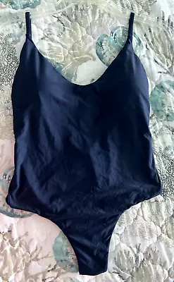 J.Crew NWT One Piece Bathing Suit Size 8 Navy Blue • $18.99
