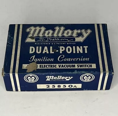 NOS MALLORY Dual POINT Conversion MoPar Dodge Chrysler Plymouth DeSoto Hot Rod  • $75