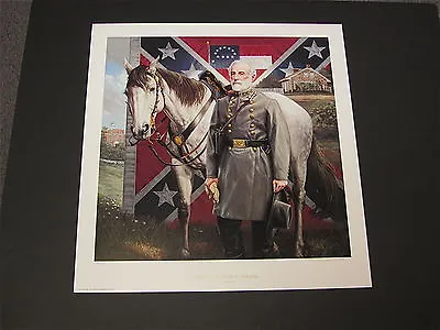 Michael Gnatek - Gen. Lee & Traveller - Collectible Civil War Print - MINT • $245