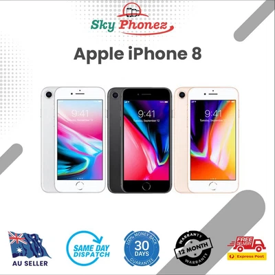 $298 • Buy Apple IPhone 8 - 64GB 128GB 256GB - 4.7 Inches Display - Unlocked - Au Seller