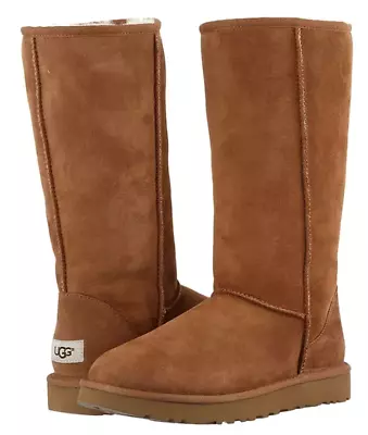 NEW UGG Women's Classic Tall II Boots Chestnut Size 8 • $199.95