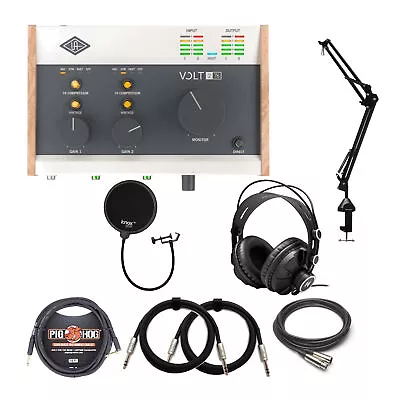 Universal Audio VOLT-276 USB Audio Interface With Studio Headphones Bundle • $379