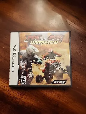 MX Vs. ATV Untamed (Nintendo DS 2007) CIB • $8