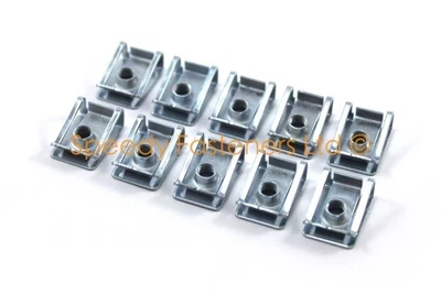 £4.99 • Buy 10x M5 Metal Motorcycle Fairing Clip Spring Speed Spire Clips Aprilia BMW Etc.