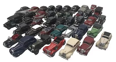 40x Collection Of Oxford Diecast 1/76 Oo Gauge Trackside Classic Car Models • £125