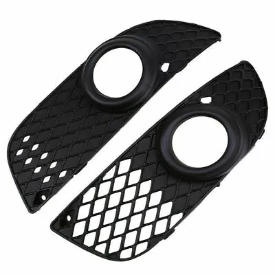 2Pcs Front Bumper Fog Light Grilles Rims Cover Fit Mitsubishi Lancer 2008-2014 • $13.84