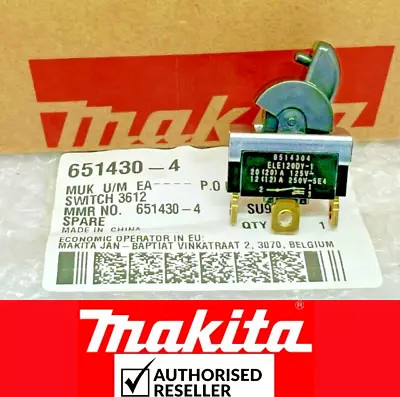 Genuine New Makita Switch For Router 3612 3612C RP1801 RP2301FC • £15.86